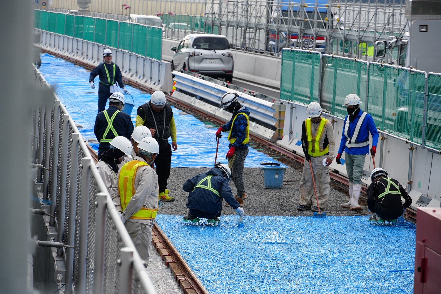 NEXCO大規模更新現場シリーズ①　NEXCO中日本　岡谷高架橋のリニューアル工事が進む